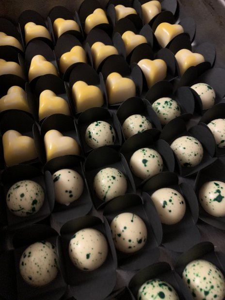Passion fruit and one more type in the make